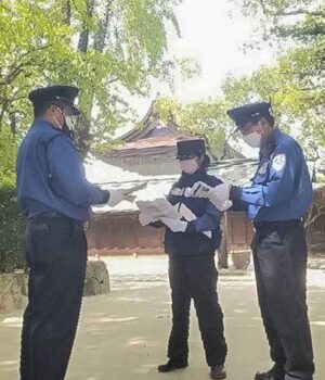 放生会 警備 福岡市